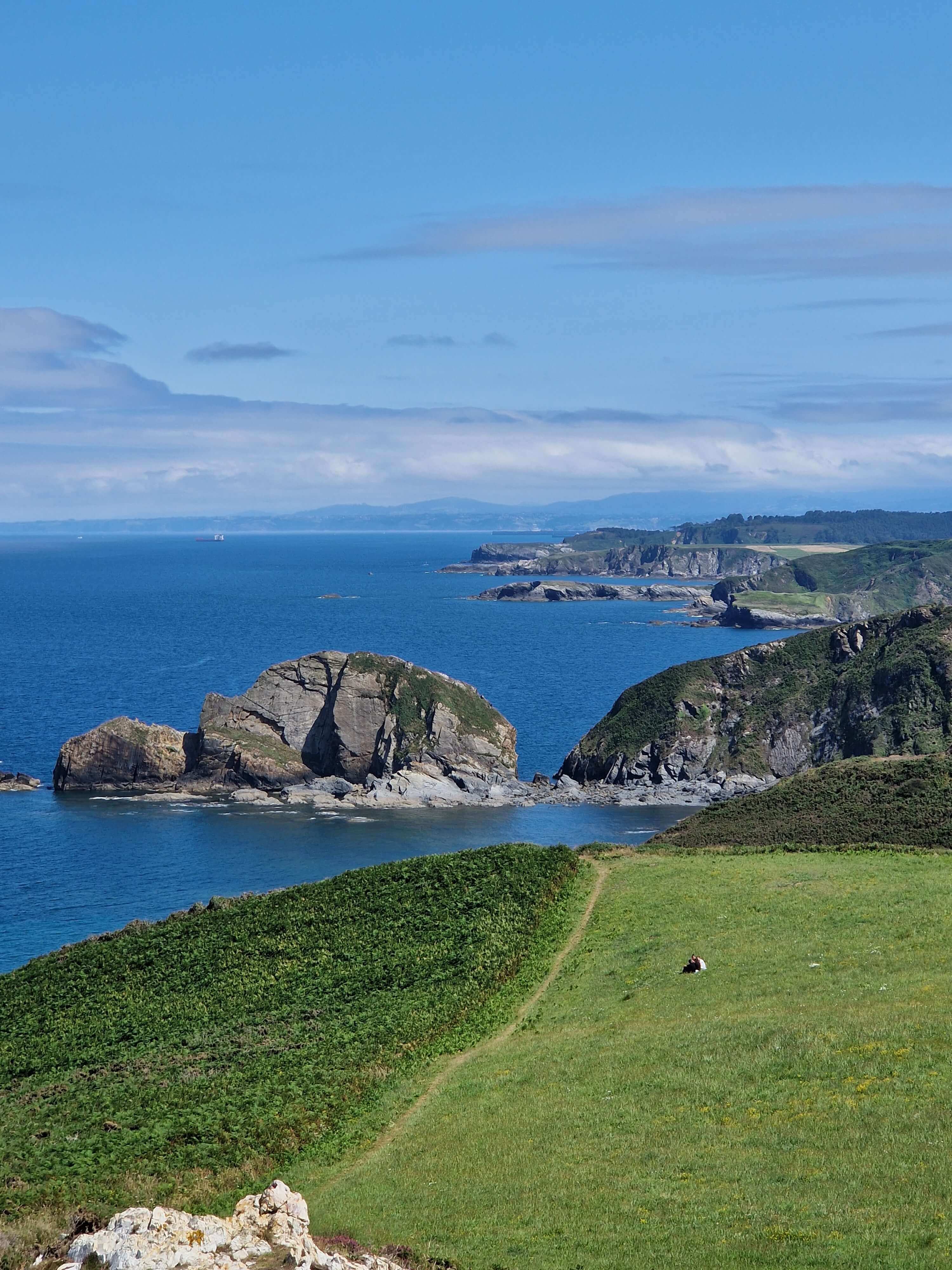 photo prise de Cabo Penas en Espagne dans les Asturies